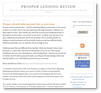 Prosper Lending Review