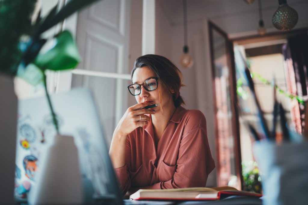 Woman learns what is principal and interest